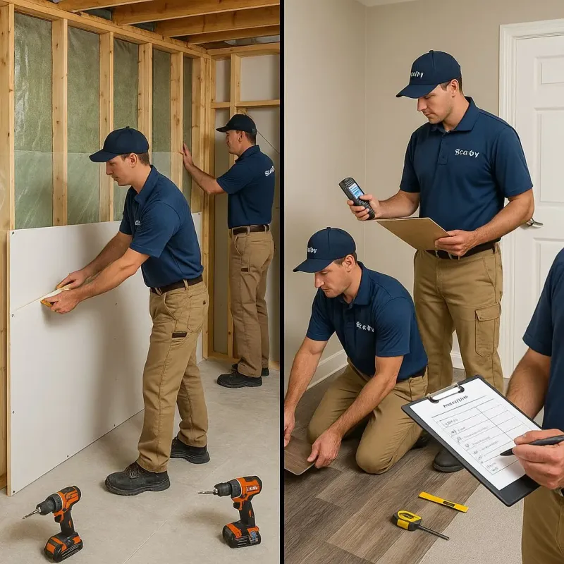 Repairs and Reconstruction process in Mohave Valley, AZ